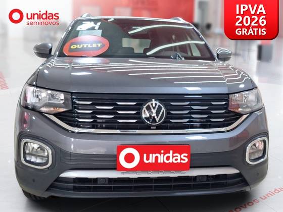 VOLKSWAGEN T-CROSS 1.4 250 TSI TOTAL FLEX HIGHLINE AUTOMÁTICO